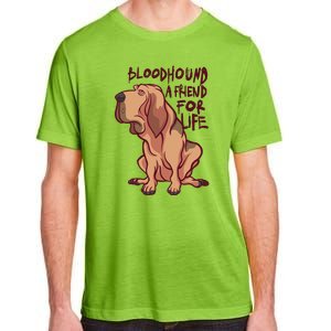 Bloodhound A Friend For Life Adult ChromaSoft Performance T-Shirt