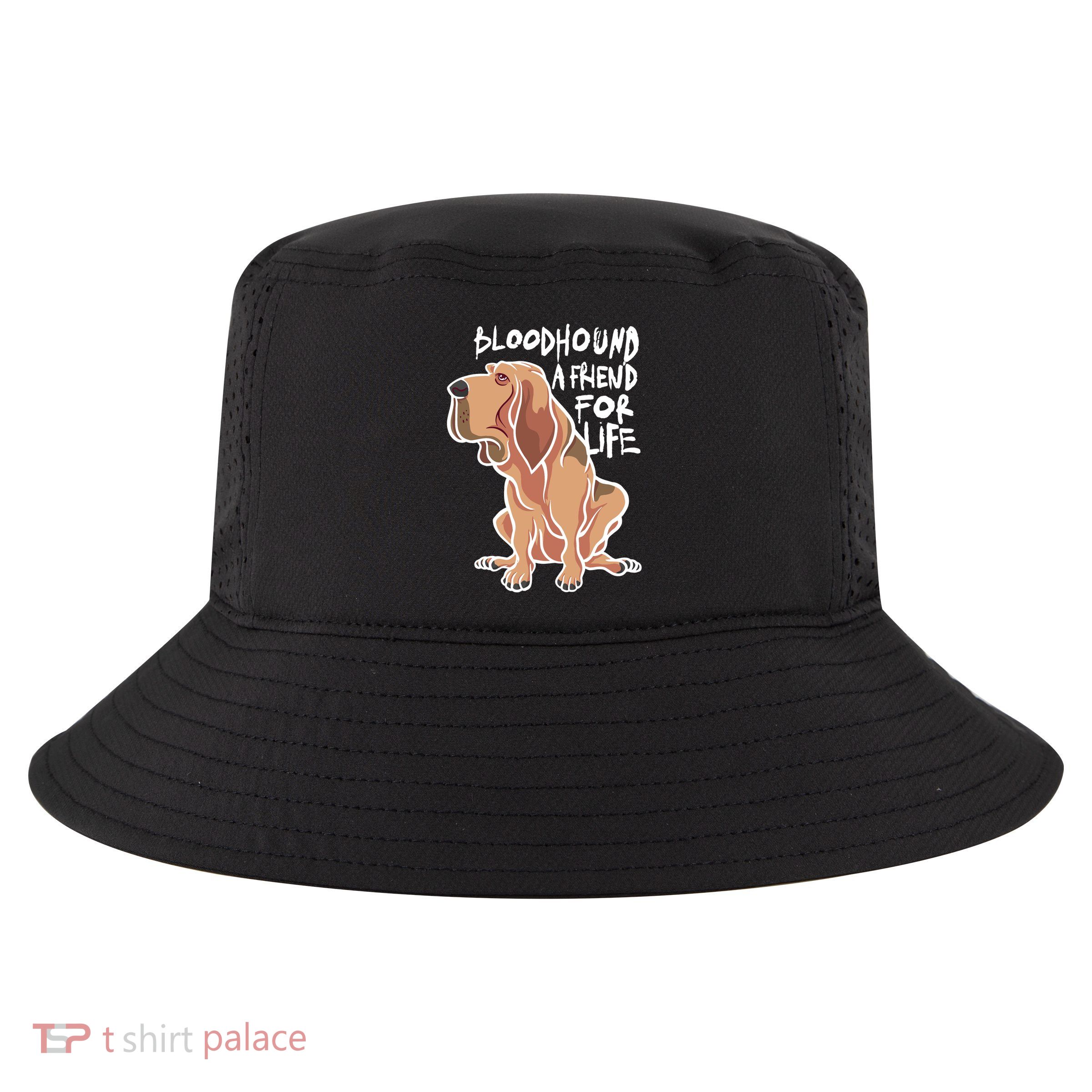Bloodhound A Friend For Life Cool Comfort Performance Bucket Hat