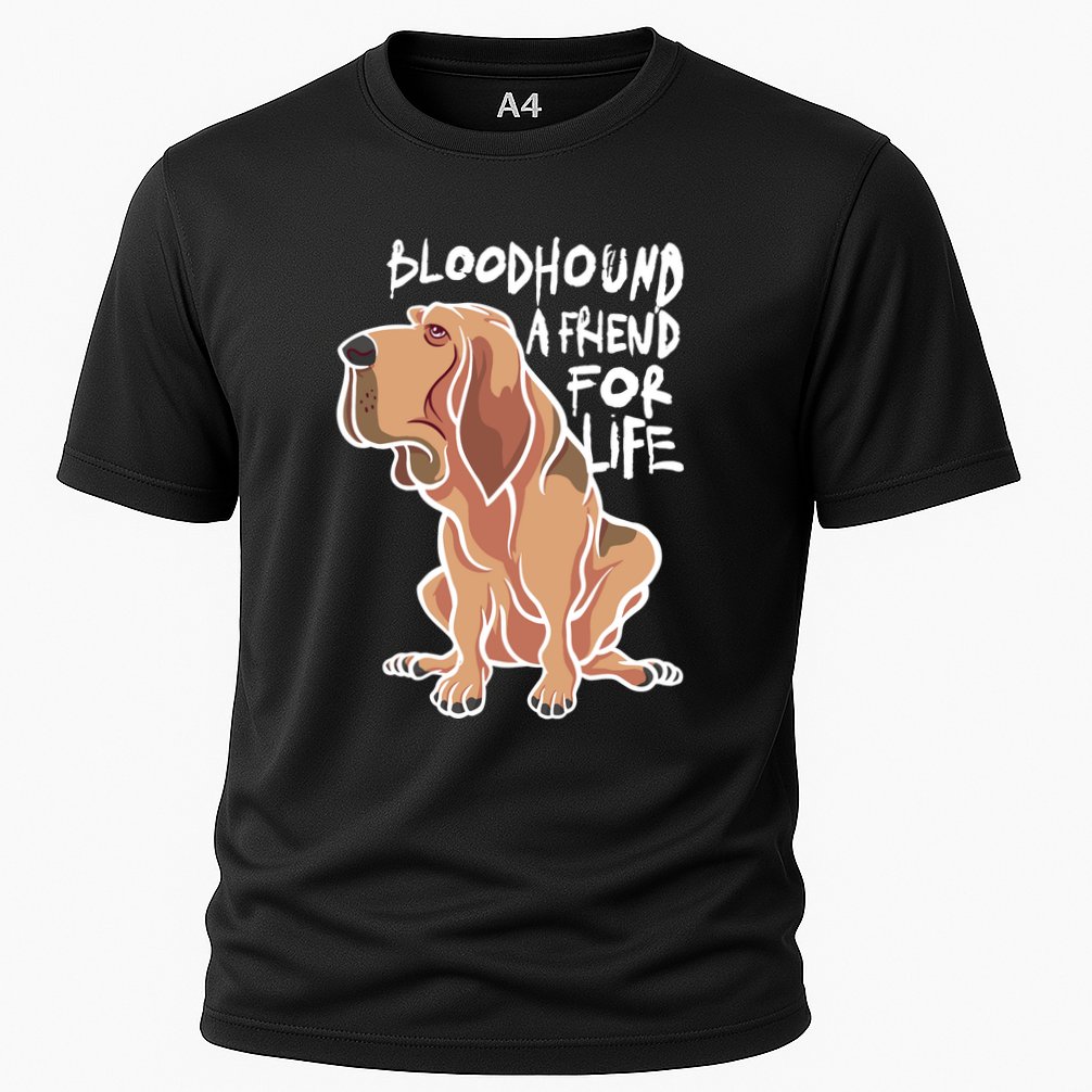 Bloodhound A Friend For Life Cooling Performance Crew T-Shirt