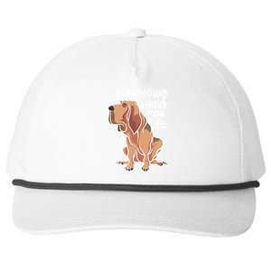 Bloodhound A Friend For Life Snapback Five-Panel Rope Hat