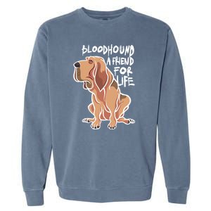 Bloodhound A Friend For Life Garment-Dyed Sweatshirt