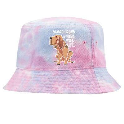 Bloodhound A Friend For Life Tie-Dyed Bucket Hat