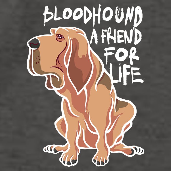 Bloodhound A Friend For Life Vector Backpack