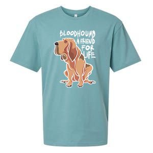 Bloodhound A Friend For Life Sueded Cloud Jersey T-Shirt