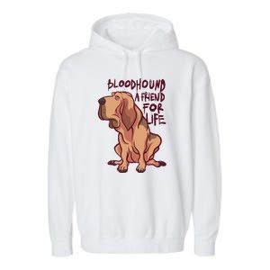 Bloodhound A Friend For Life Garment-Dyed Fleece Hoodie