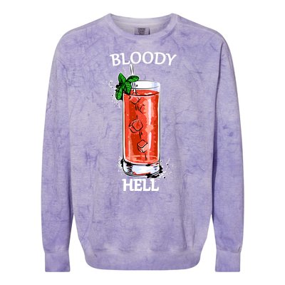 Bloody Hell Colorblast Crewneck Sweatshirt