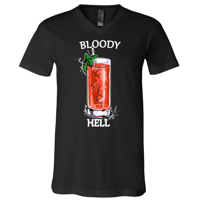 Bloody Hell V-Neck T-Shirt