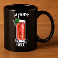 Bloody Hell 11oz C Handle Ceramic Mug