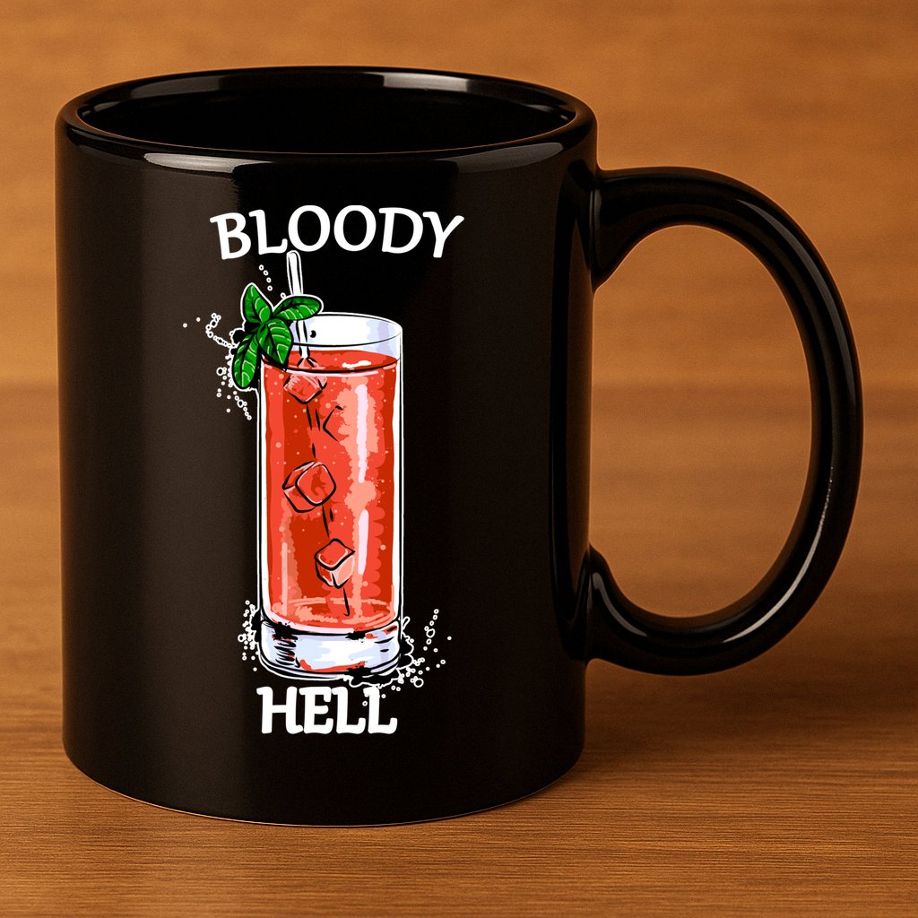 Bloody Hell 11oz C Handle Ceramic Mug