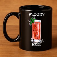 Bloody Hell 11oz C Handle Ceramic Mug