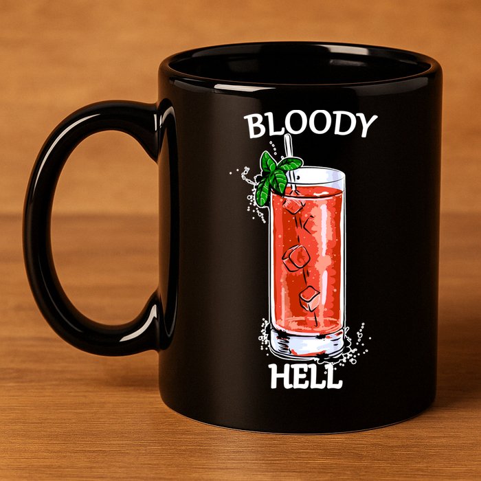 Bloody Hell 11oz C Handle Ceramic Mug