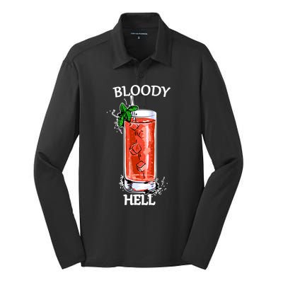 Bloody Hell Silk Touch Performance Long Sleeve Polo