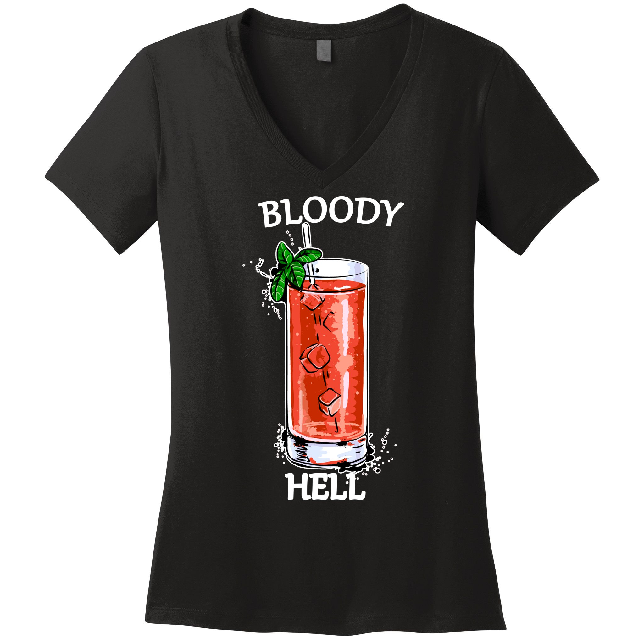 Bloody Hell Women's V-Neck T-Shirt
