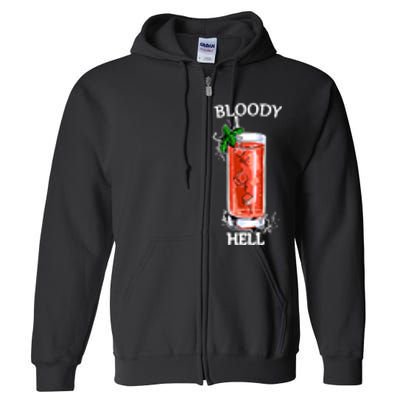 Bloody Hell Full Zip Hoodie