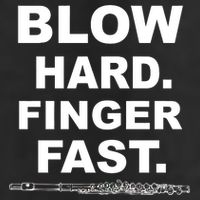 Blow Hard Finger Fast Flute Adult Drive Performance Visor