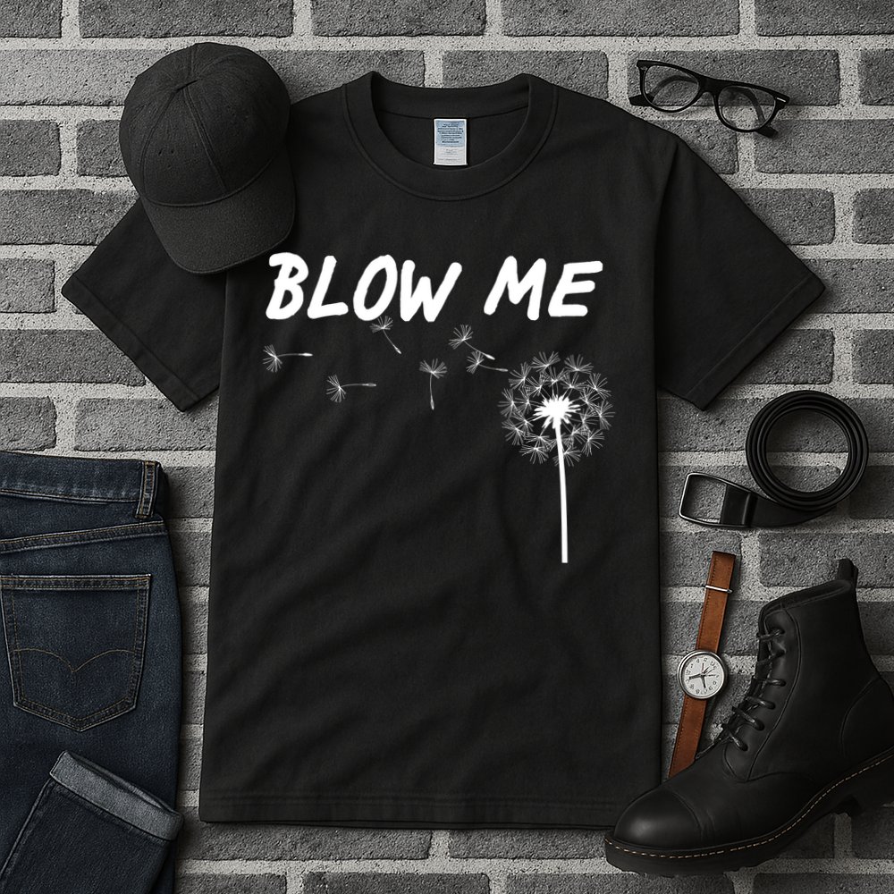 Blow Me Dandelion Tall T-Shirt