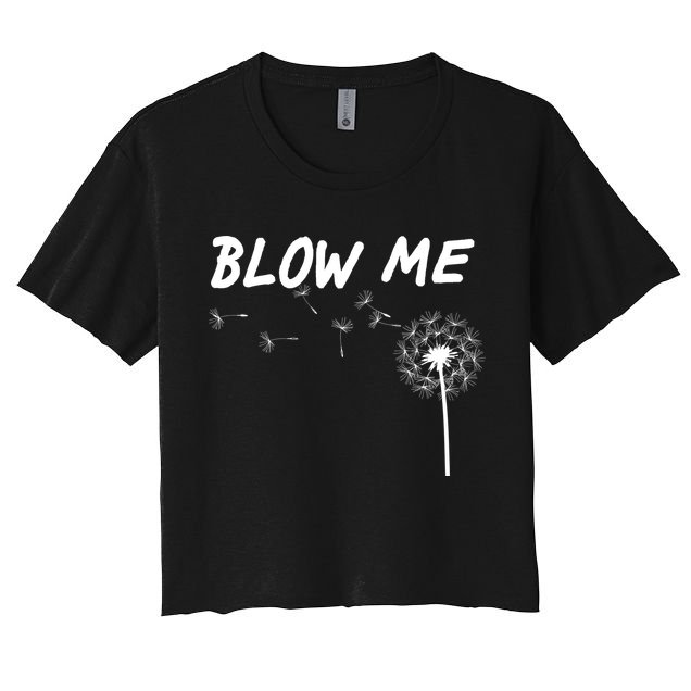 Blow Me Dandelion Crop Top
