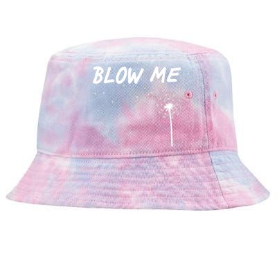 Blow Me Dandelion Tie-Dyed Bucket Hat