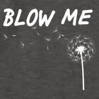 Blow Me Dandelion Vector Backpack