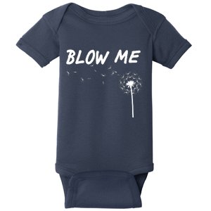 Blow Me Dandelion Baby Bodysuit