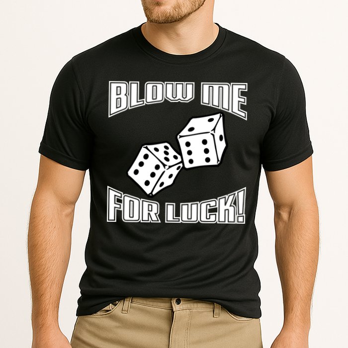 Blow Me For Luck Cooling Performance Crew T-Shirt