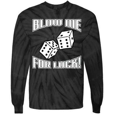 Blow Me For Luck Tie-Dye Long Sleeve Shirt