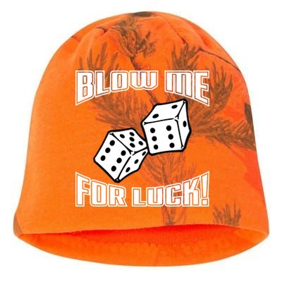 Blow Me For Luck Kati - Camo Knit Beanie