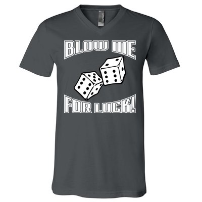 Blow Me For Luck V-Neck T-Shirt