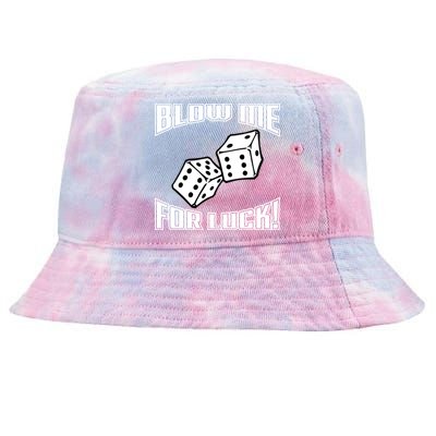 Blow Me For Luck Tie-Dyed Bucket Hat