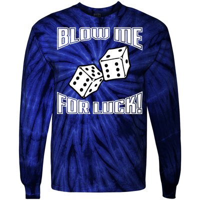 Blow Me For Luck Tie-Dye Long Sleeve Shirt