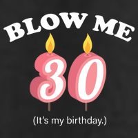 Blow Me It's My 30th Birthday Adult Drive Performance Visor