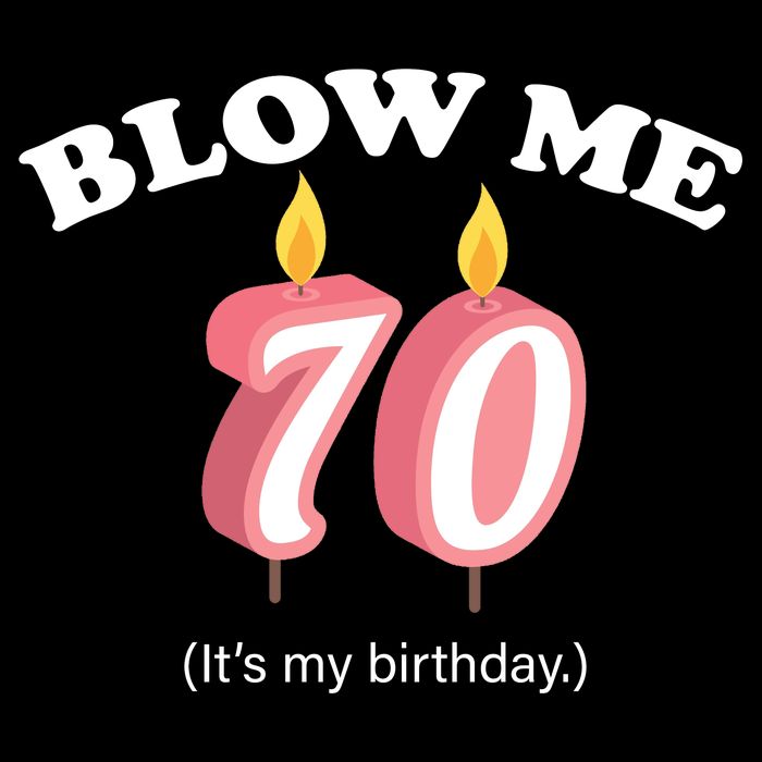 Blow Me It's My 70th Birthday Wool Snapback Cap