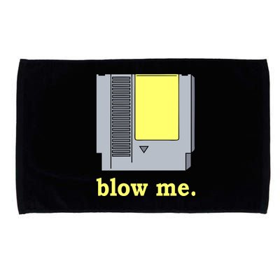 Blow Me Retro Video Game Microfiber Hand Towel