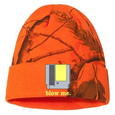 Blow Me Retro Video Game Kati Licensed 12" Camo Beanie