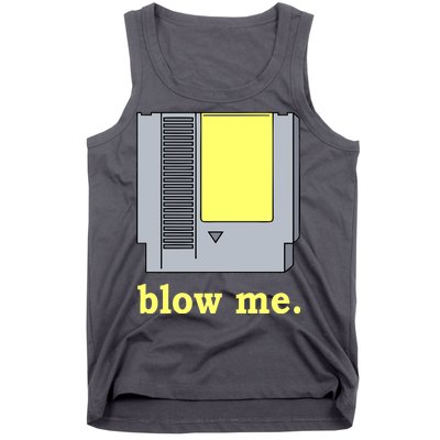 Blow Me Retro Video Game Tank Top