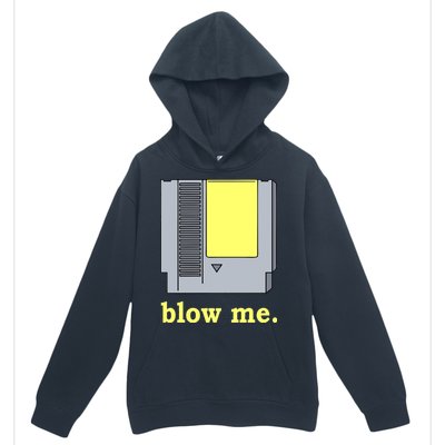 Blow Me Retro Video Game Urban Pullover Hoodie