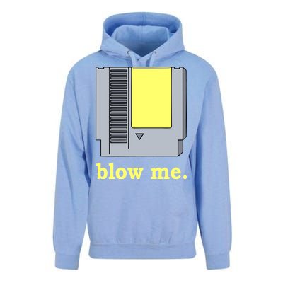 Blow Me Retro Video Game Unisex Surf Hoodie