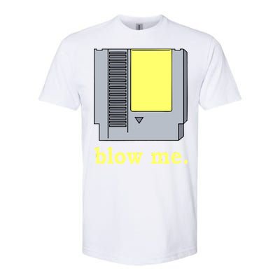 Blow Me Retro Video Game Softstyle® CVC T-Shirt