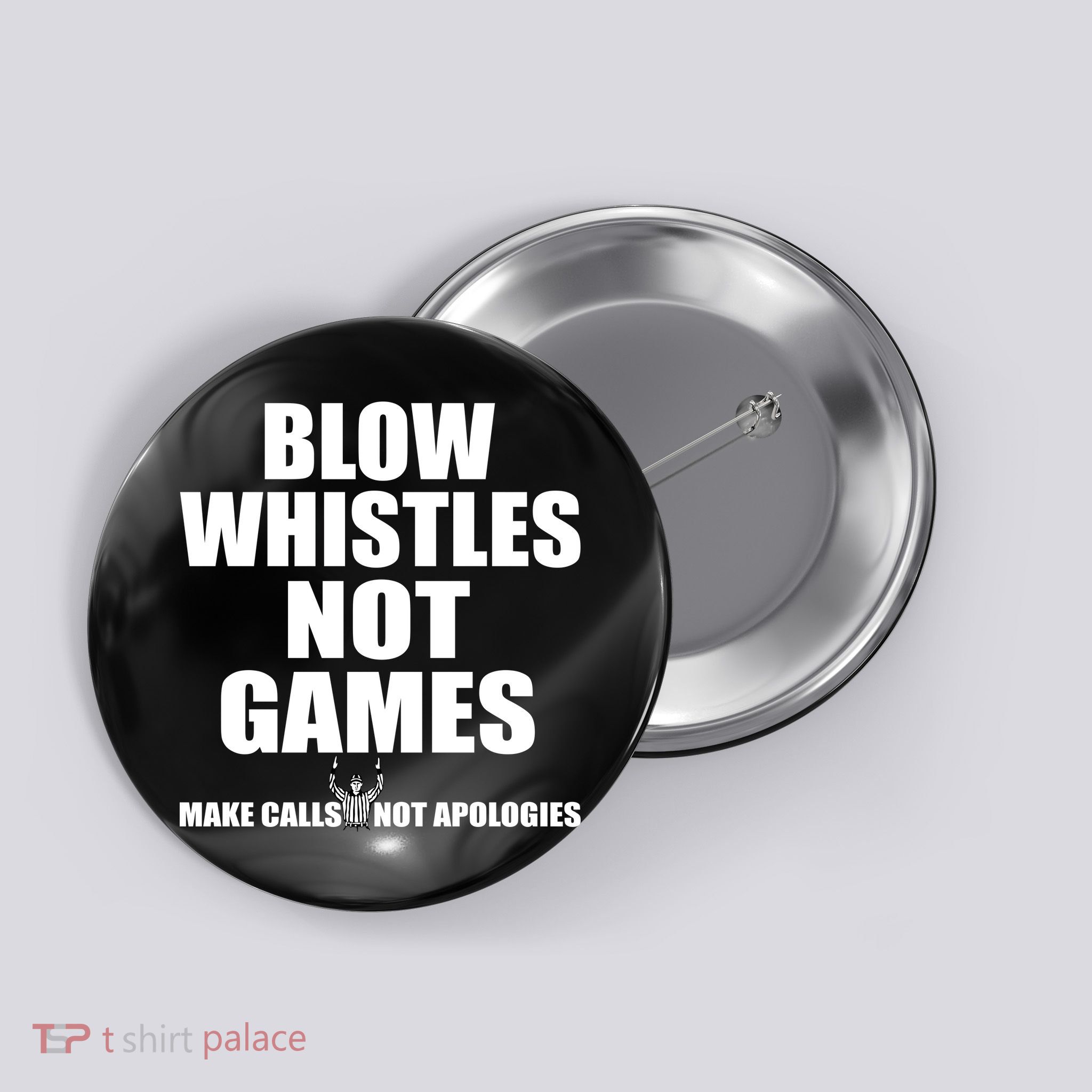 Blow Whistles Not Games Button
