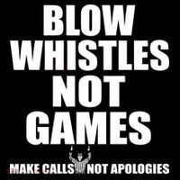 Blow Whistles Not Games Button