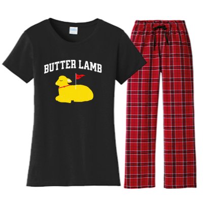 Butter Lamb Polish And Buffalo Traditions Women's Flannel Pajama Set