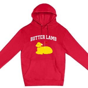 Butter Lamb Polish And Buffalo Traditions Premium Pullover Hoodie