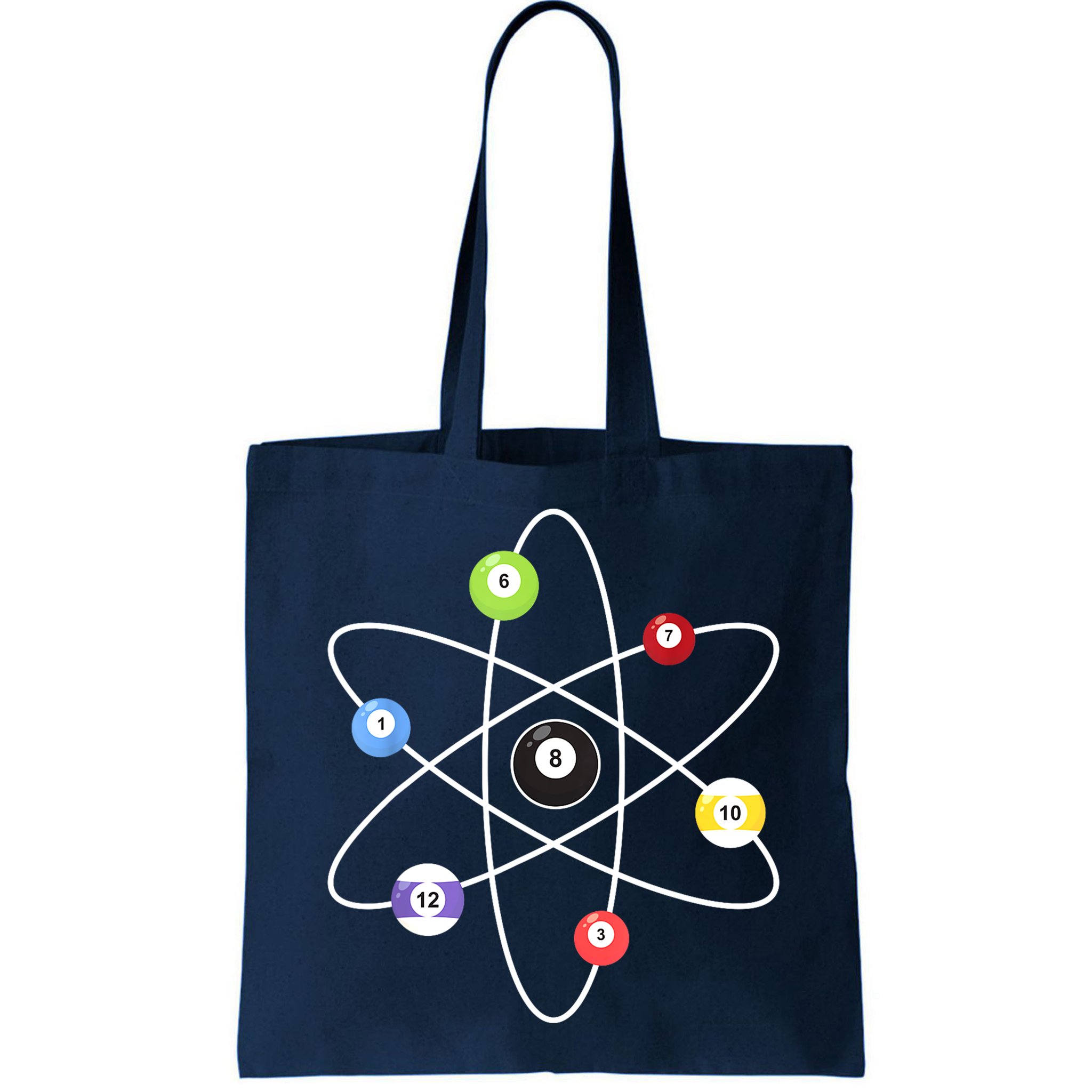 Billiard Lover Pool Player Game Sports Gift Cue Ball Atoms Bag