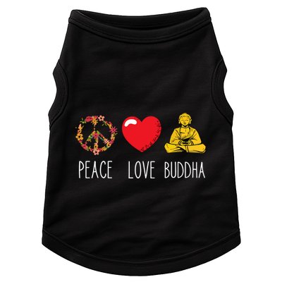 Buddha Love Peace Buddhist Zen Yoga Meditation Dao Mantra Doggie Tank