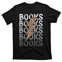 Books Leopard Print Book Club Bookish T-Shirt