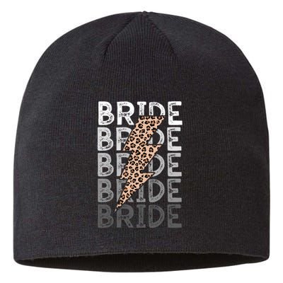 Bride Leopard Print Bachelorette Trip Sustainable Beanie