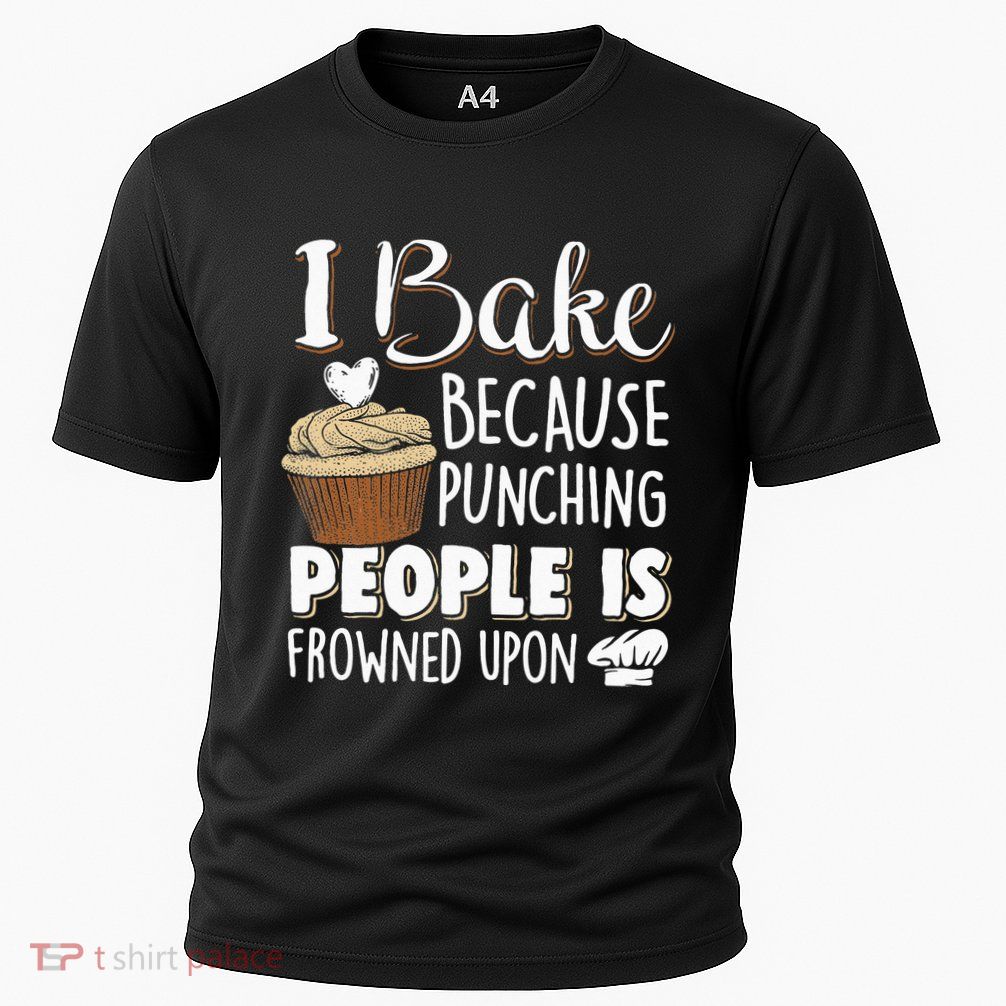 Baking Lover Punching People Baker & Cupcake Performance Shirt