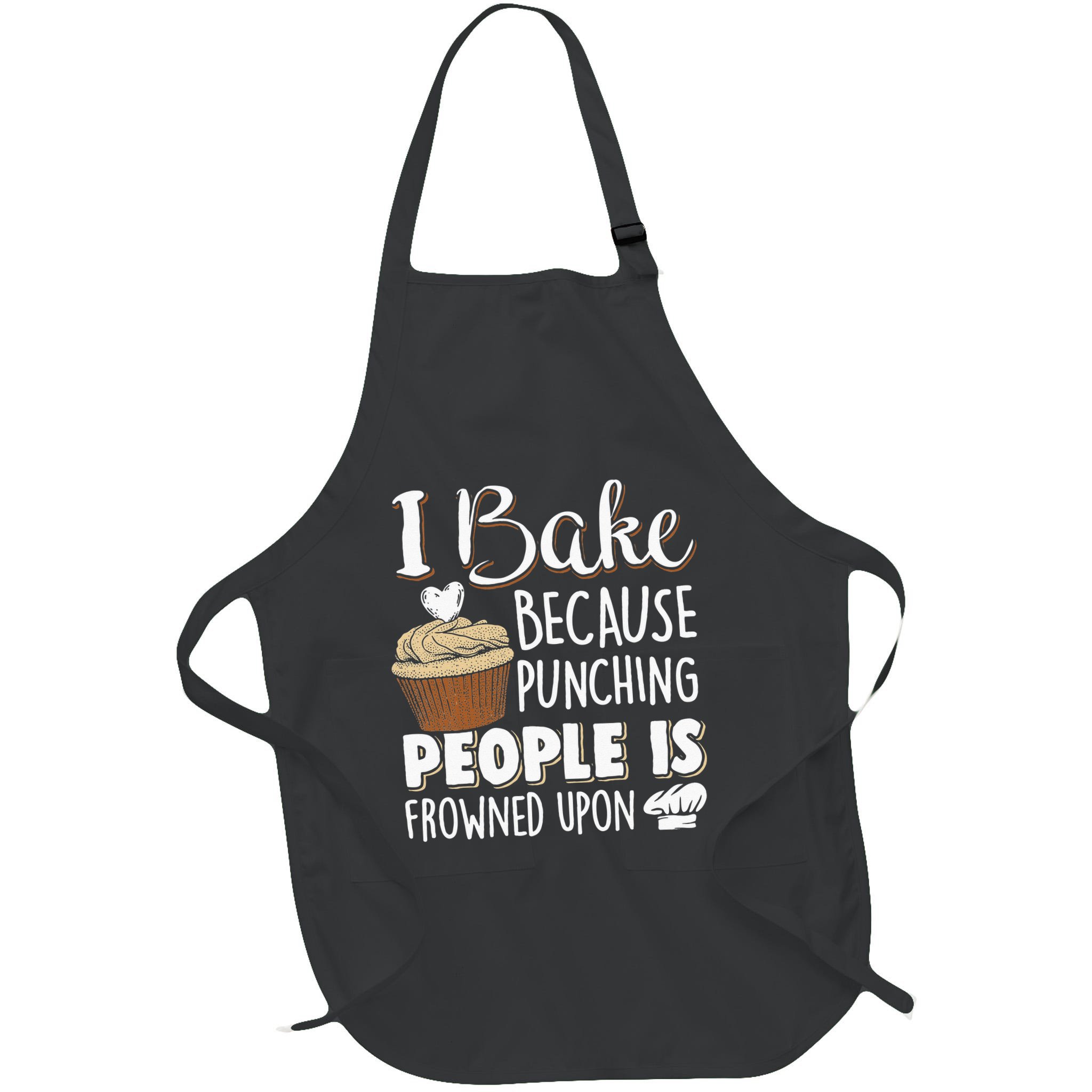 Baking Lover Punching People Baker & Cupcake Apron