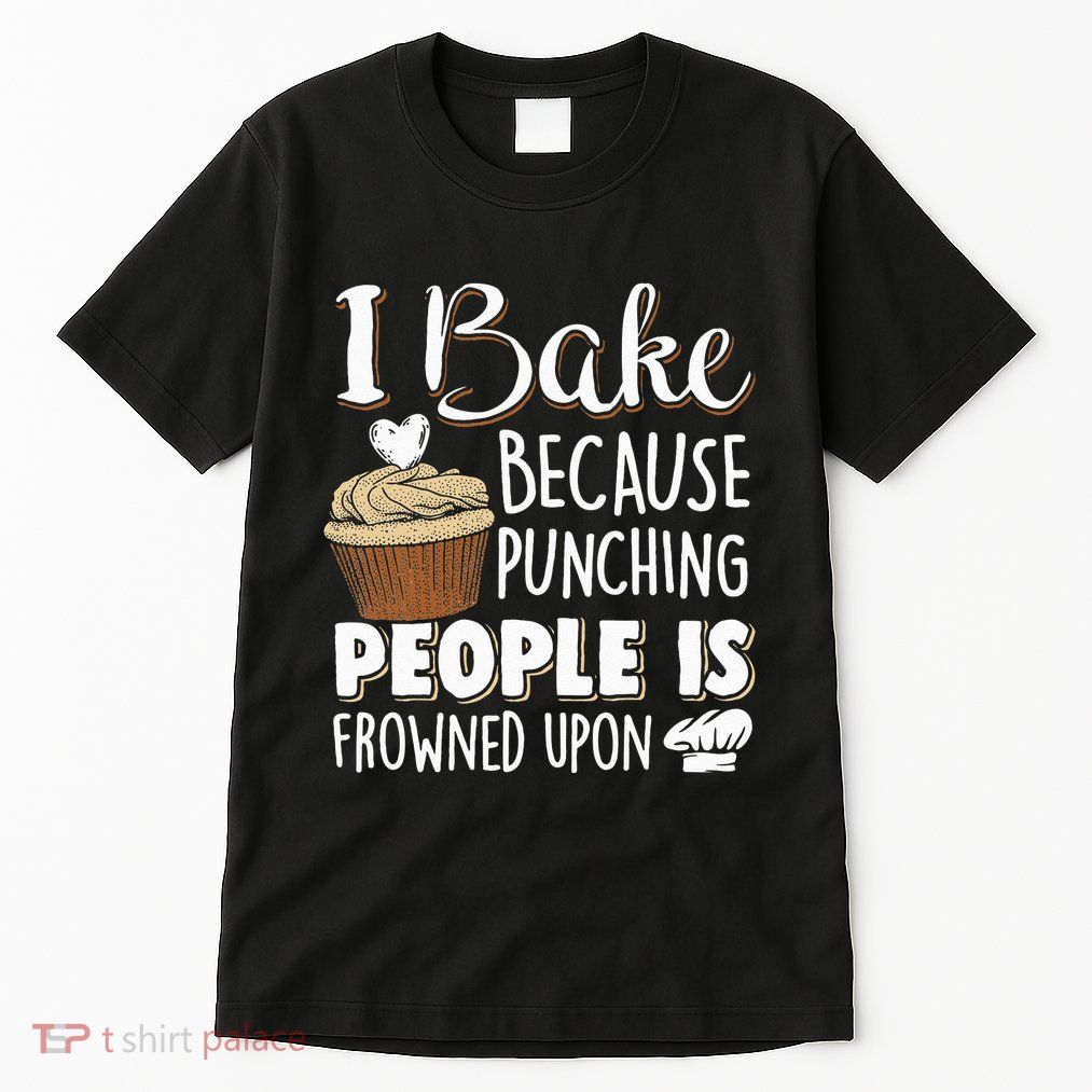 Baking Lover Punching People Baker & Cupcake Tall T-Shirt