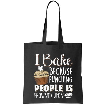 Baking Lover Punching People Baker & Cupcake Bag